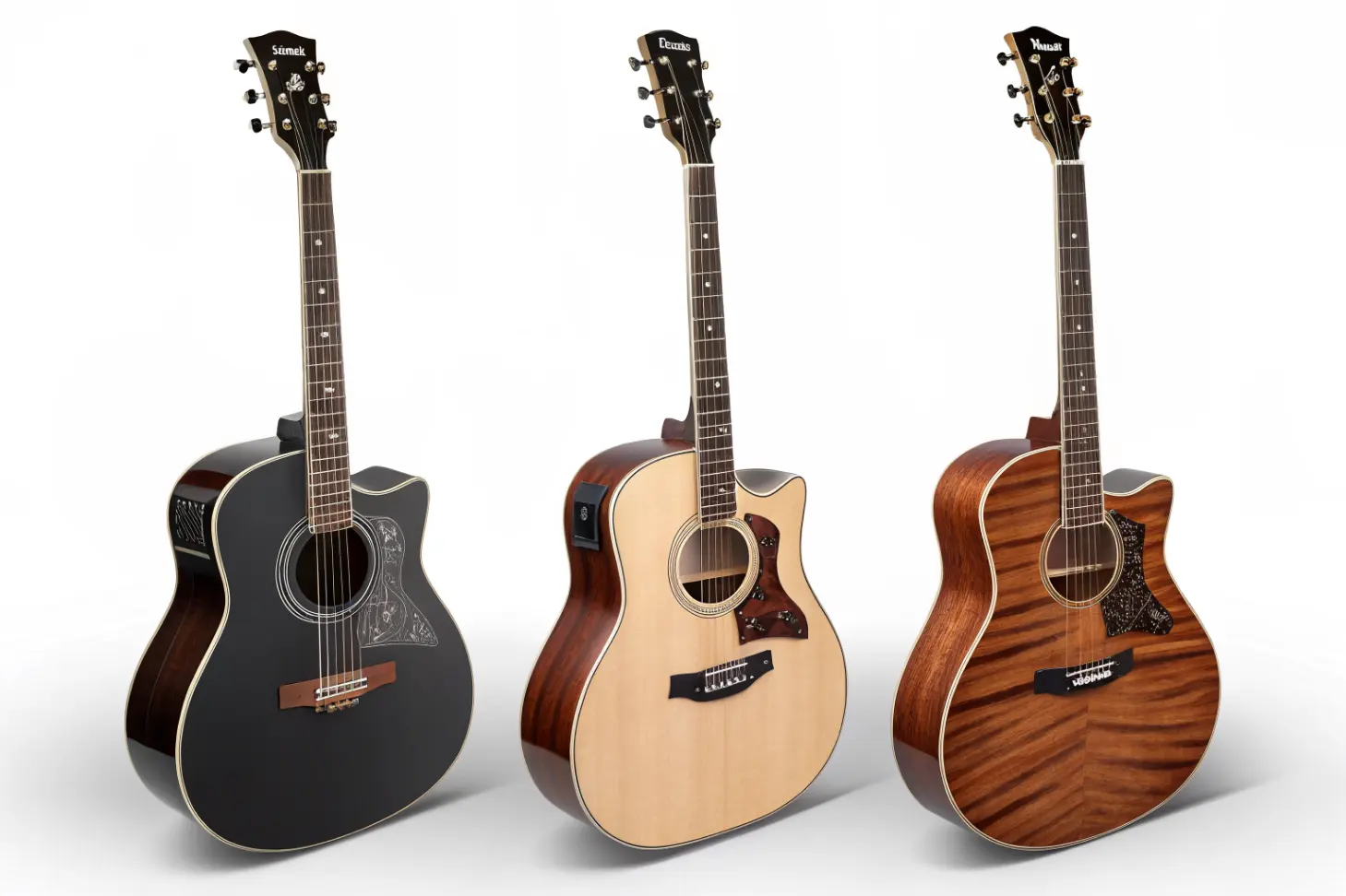 Guitarras acústicas accesibles con sonido profesional