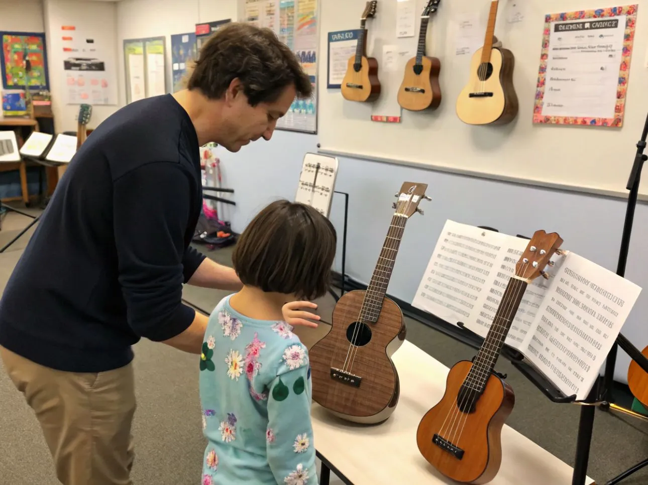 Cómo elegir el primer ukelele para clase de música
